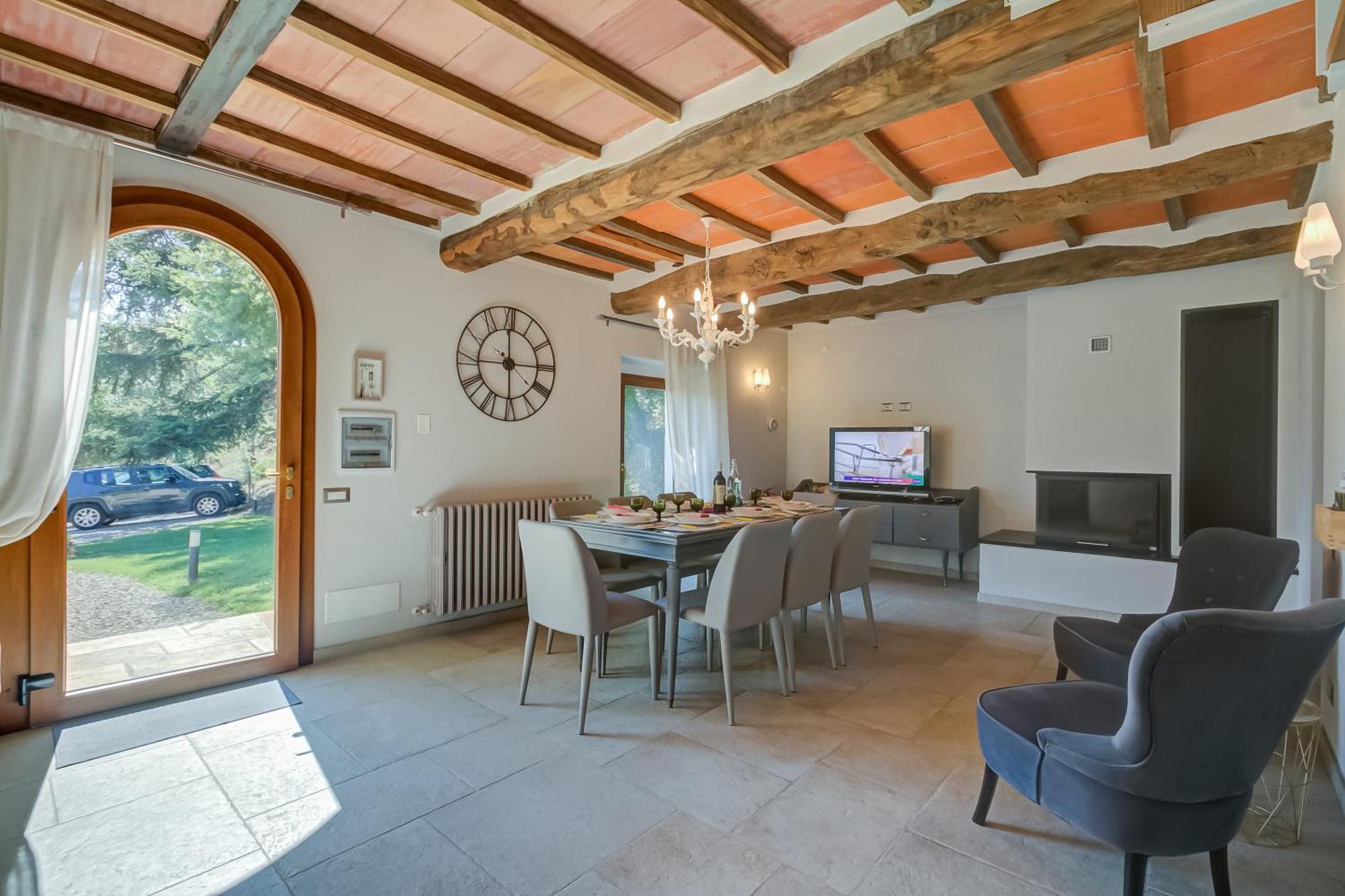 Tuscan Home S Margherita Private Outdoor - Happy Rentals Bucine Eksteriør billede